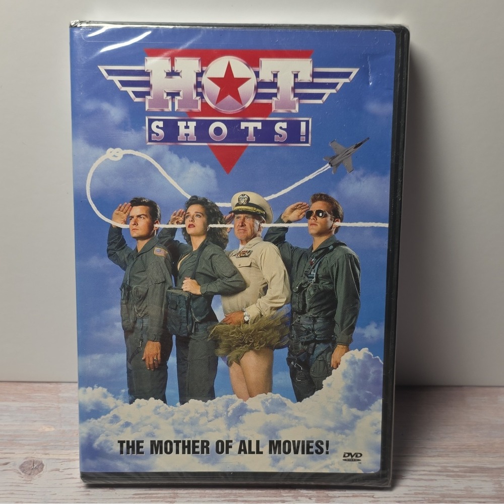 20th Century Fox Hot Shots! (DVD, 1991) Widescreen Subtitles Charlie Sheen
